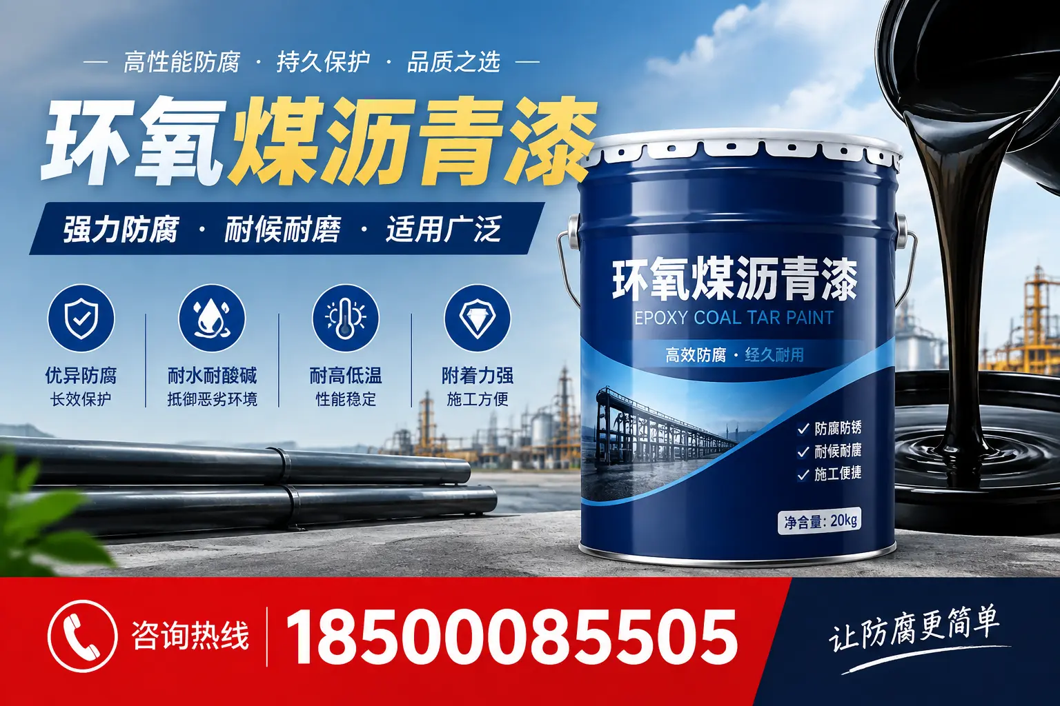 环氧煤沥青漆在不同气候条件下的表现分析，果洛适用性